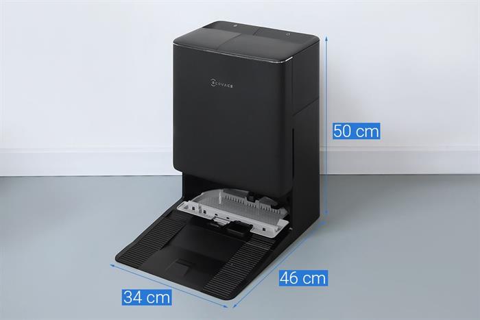 Robot hút bụi lau nhà Ecovacs Deebot T90 PRO OMNI - Đen/Trắng